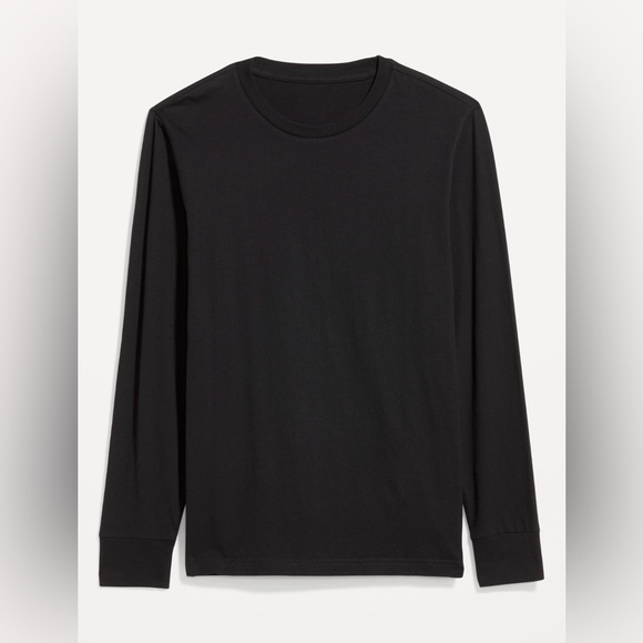 🆕 3-Pack Old Navy Men’s Rotation Crew Neck Long Sleeve T-Shirt Black XLarge XL - Picture 7 of 14